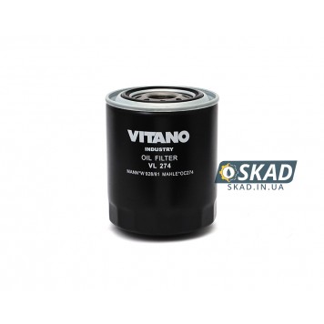 VITANO VL 274 Фільтр масляний VL 274