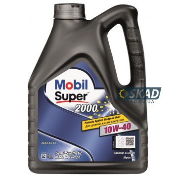 Моторное масло Mobil Super 2000 x1 10W-40 4л 28