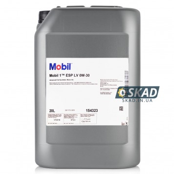 Моторное масло Mobil 1 ESP LV 0W-30 20л 154321