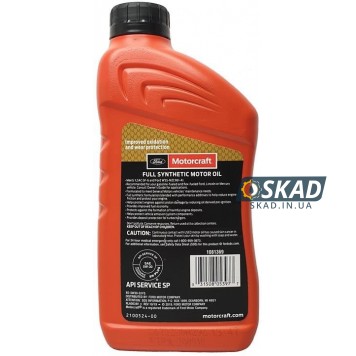 Моторное масло Ford Motorcraft Full Synthetic Motor Oil 5W-30, 946 мл. XO5W30-Q1FS-1