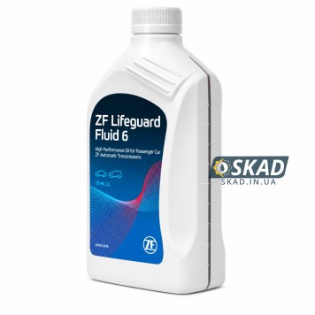 Трансмісійна олива ZF Lifeguard Fluid 6, 1 л. S671.090.255-1
