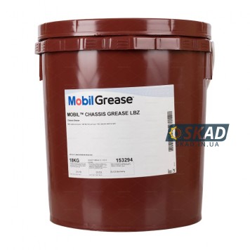 Автомобильная смазка Mobil Chassis Grease LBZ 18 кг 143985