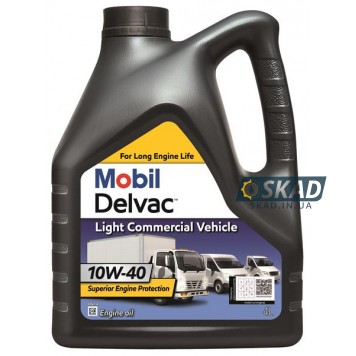 Моторное масло Mobil Delvac LCV 10W-40 4л 153745