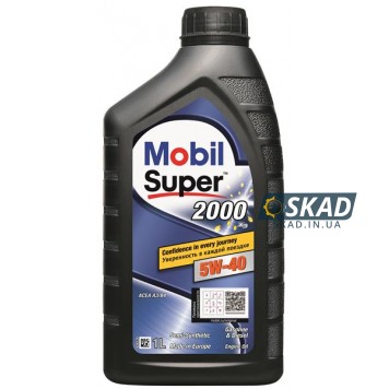 Моторное масло Mobil Super 2000х3 5W-40 1л 5346