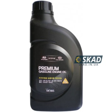 Моторна олива Mobis Hyundai/KIA Premium Extra 5W-20, 1 л. 05100-00121