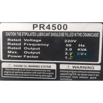Генератор бензиновый Sayide PR4500 220V 3.5кВт (с автопуском)-6