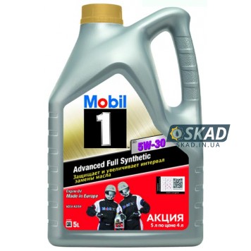 Моторное масло Mobil 1 FS 5W-30 5л 155144