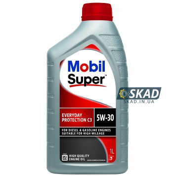 Моторное масло Mobil Super Everyday Protection C3 5W-30 1л