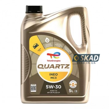 Моторное масло Total Quartz Ineo MC3 5W-30, 5 л. 213698