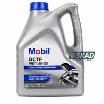 Трансмиссионное масло Mobil DCTF Multi-Vehicle 4л 157607