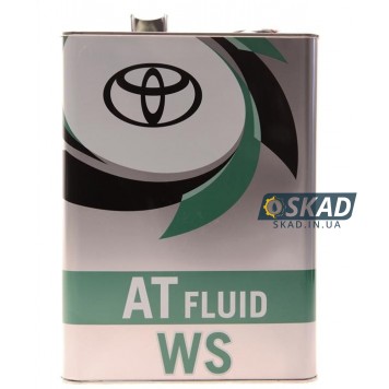 Трансмиссионное масло Toyota ATF WS (Japan), 4 л. 08886-02805