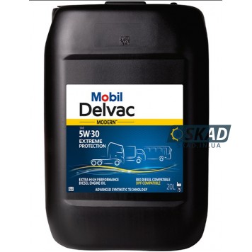 Моторна олива Mobil Delvac Modern 5W-30 Extreme Protection 20 л. 156970