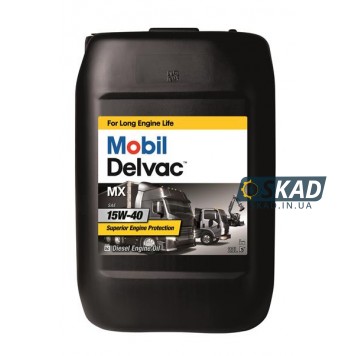 Моторное масло Mobil Delvac MX 15W-40 20л 121650