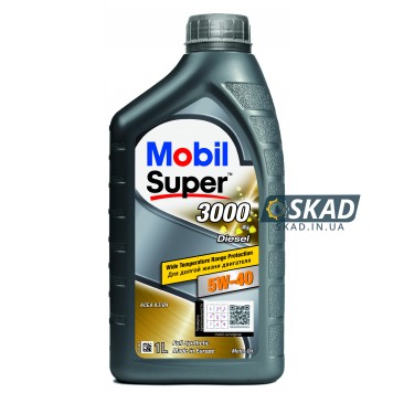 Моторна олива Mobil Super 3000 X1 Diesel 5W-40 1л 44