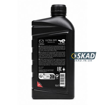 Моторное масло Mazda Original Oil Ultra DPF 5W-30, 1 л. 053001DPF-1