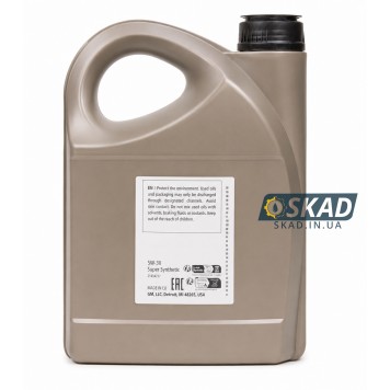 Моторна олива General Motors Super Synthetic 5W-30, 5 л. 93165010-1