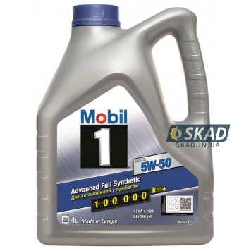 Моторное масло Mobil 1 FS X1 5W-50 4л 4478