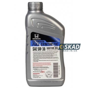 Моторна олива Honda FULL SYNTHETIC 5W-30, 946 мл. 08798-9139-1