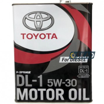 Моторна олива Toyota DL-1 Diesel 5W-30 4 л. (Japan) 08883-03105