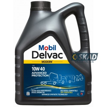 Моторное масло Mobil Delvac Modern 10W-40 Advanced Protection 4 л. 157474