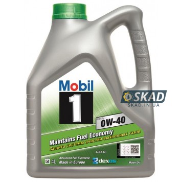 Моторна олива Mobil 1 ESP X3 0W-40 4л 5323