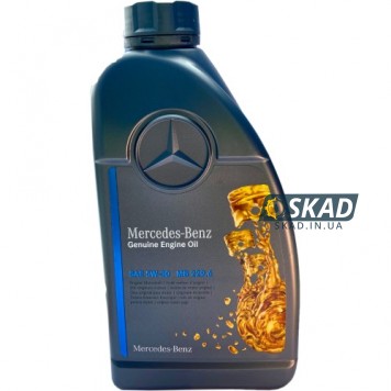 Моторное масло Mercedes-Benz Genuine Engine Oil 5W-30, MB 229.6 , 1 л. A000989960211AADE