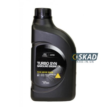 Моторное масло Mobis Hyundai/KIA Turbo SYN Gasoline 5W-30, 1 л. 05100-00141