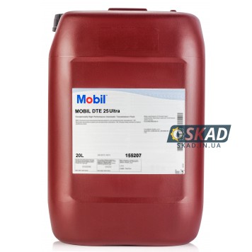 Mobil DTE 25 Ultra 20л Гидравлические масло