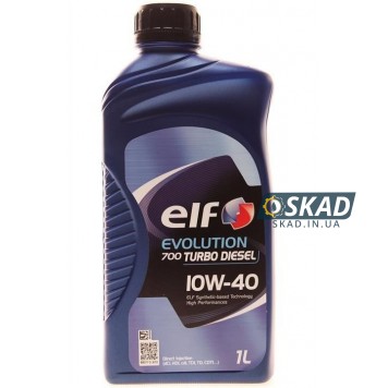 Моторна олива Elf Evolution 700 Turbo Diesel 10W-40, 1 л. 214126