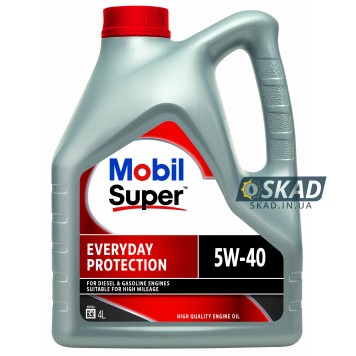 Моторное масло Mobil Super Everyday Protection 5W-40 4л