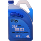 Омыватель зимний WEXOIL WINTER SCREENWASH SEA BREEZE -20℃ 4 л