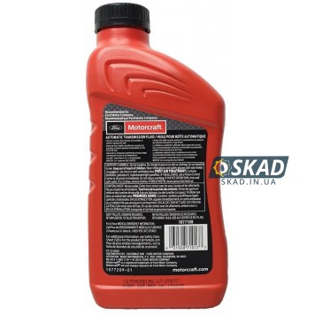 Трансмиссионное масло Motorcraft Mercon ULV ATF, 946 мл. XT12-QULV-1