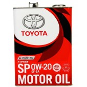 Toyota Synthetic Motor Oil SP/GF6A, 0W-20 (Japan), 4л.