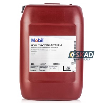 Трансмісійна олива Mobil CVTF Multi-Vehicle 20л 156305