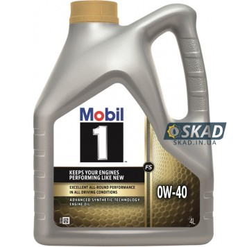 Моторное масло Mobil 1 FS 0W-40 4л 157297