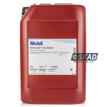 Трансмиссионное масло Mobilube GX 80W-90 20л 141064