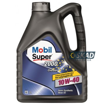 Моторна олива Mobil Super 2000 x1 Diesel 10W-40 4л 152626
