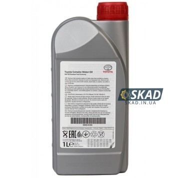 Моторное масло Toyota Engine Oil Premium Fuel Economy 5W-30, 1 л. 08880-86076-1