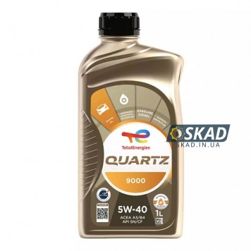 Моторное масло Total Quartz 9000 5W-40, 1 л. 213764