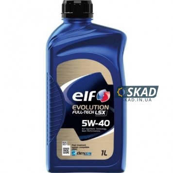 Моторное масло Elf Evolution FULL-TECH LSX 5W-40, 1 л. 213921