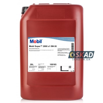 Моторна олива Mobil Super 2000 x1 5W-30 20л 5343