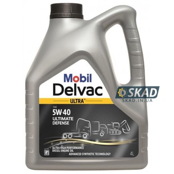 Моторна олива Mobil Delvac Ultra 5W-40 Ultimate Defense 4 л. 157413