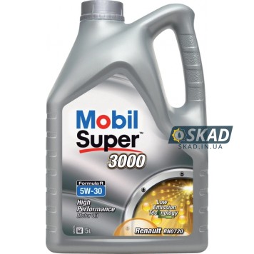 Моторна олива Mobil Super 3000 Formula R 5W-30 5л 154126