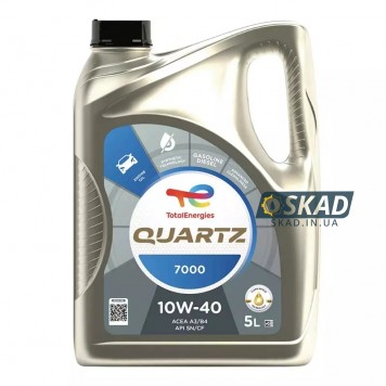 Моторное масло Total Quartz 7000 10W-40, 5 л. 214109