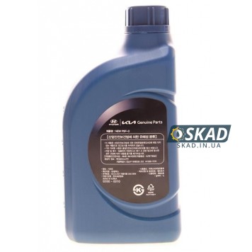Трансмиссионное масло Mobis Hyundai/KIA PSF III SAE 80 (Yellow), 1 л. 03100-00110-1