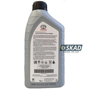 Моторна олива Toyota Engine Oil Premium Fuel Economy 5W-30 1WW-2WW, 1 л. 08880-83477-1