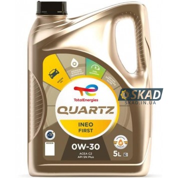 Моторное масло Total Quartz Ineo First 0W-30, 5 л. 213833