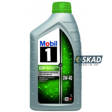 Моторна олива Mobil 1 ESP X4 0W-40 1л 157813
