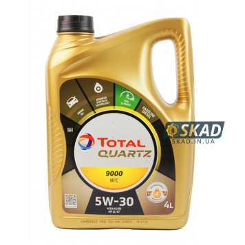 Моторное масло Total Quartz 9000 NFC 5W-30, 4 л. 213836