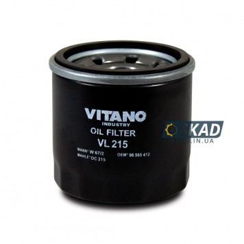 VITANO VL 215 Фільтр масляний VL 215